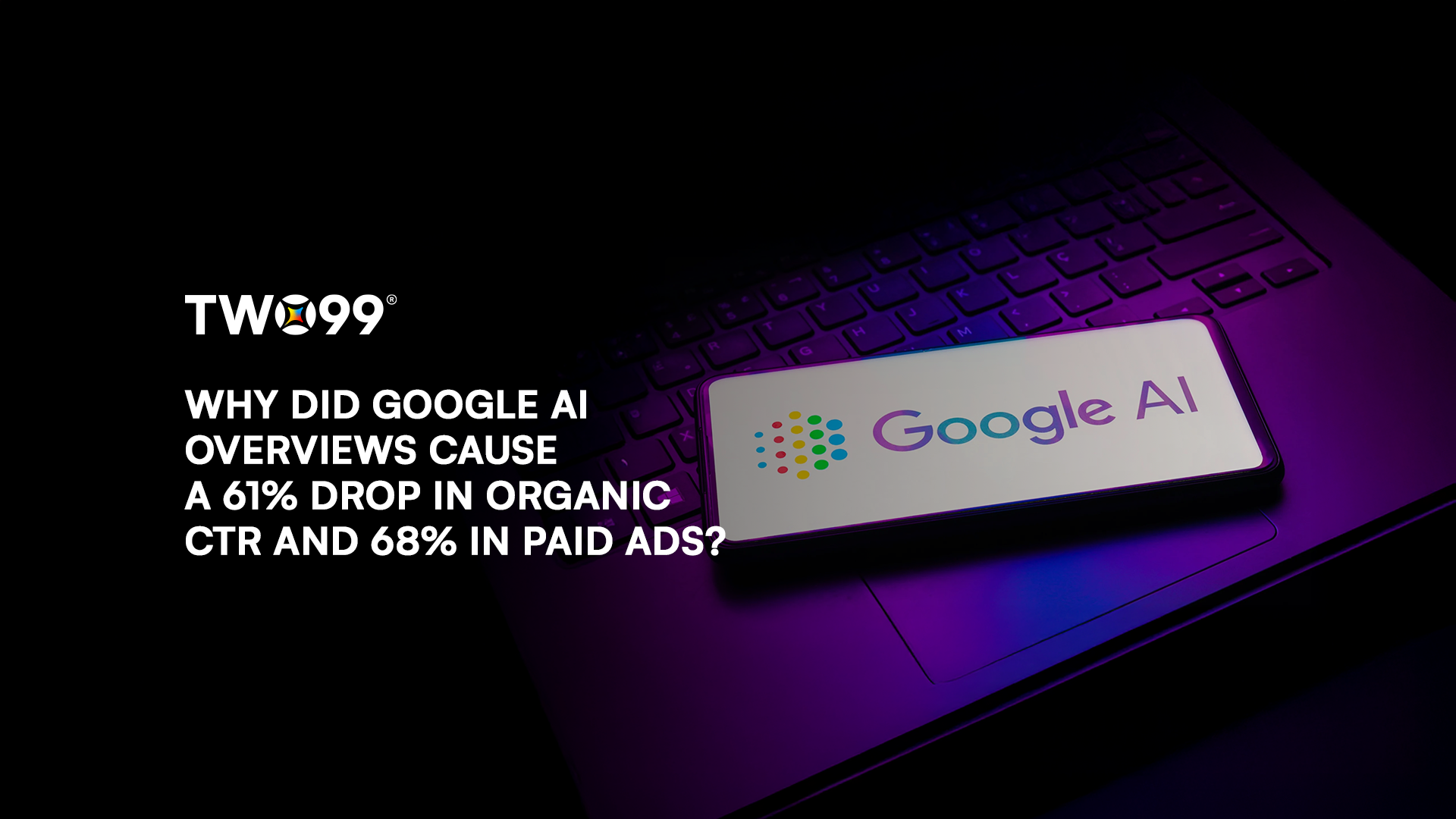 Google AI Overviews Cause a 61% Drop in Organic CTR and 68% in Paid Ads